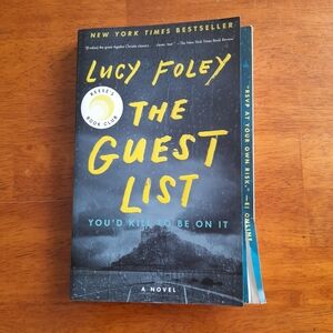 The Guest List Paperback Book